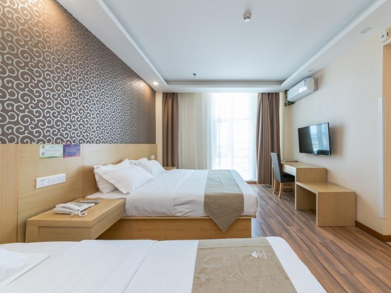Greentree Alliance Ningxia Hui Autonomous Region Yinchuan South Bus Station Hotel Экстерьер фото